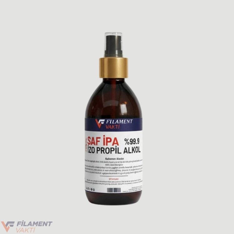 İzopropil Alkol (IPA) %99.9 Saflık - 250 ml