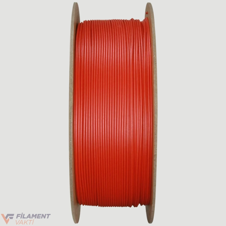 Polymaker PolyTerra Mat PLA Filament - Askeri Kırmızı