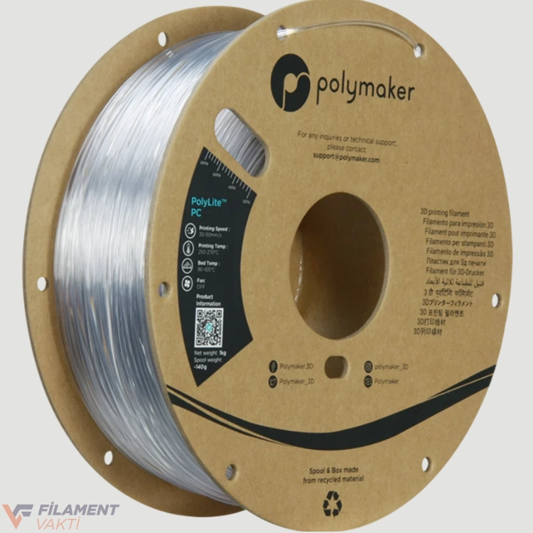 Polymaker PolyLite PC Saydam Filament