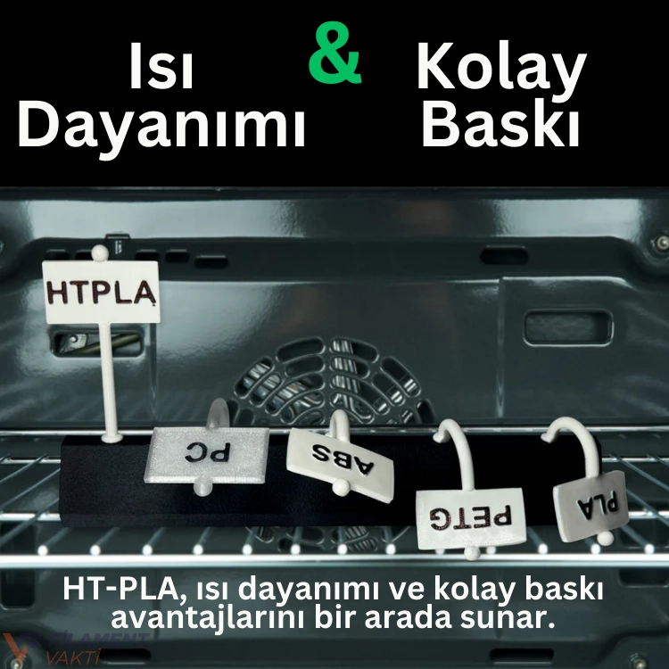 Polymaker HT-PLA Filament - Gri