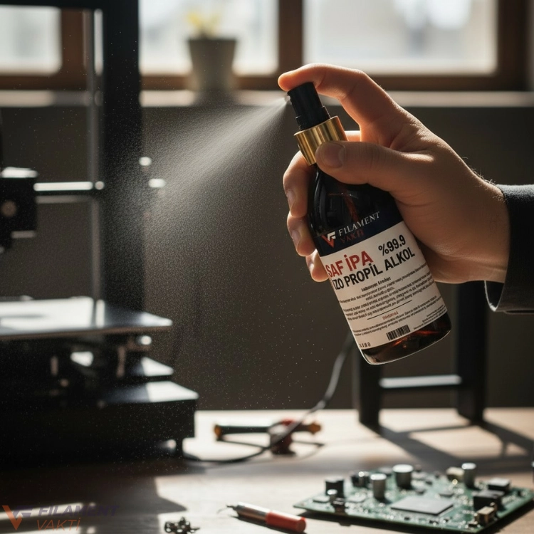 İzopropil Alkol (IPA) %99.9 Saflık - 250 ml