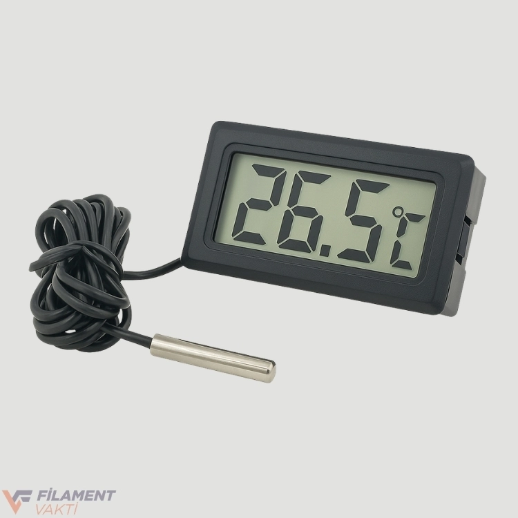 Problu Dijital Sıcaklık Ölçer (-50°C ~ 110°C)
