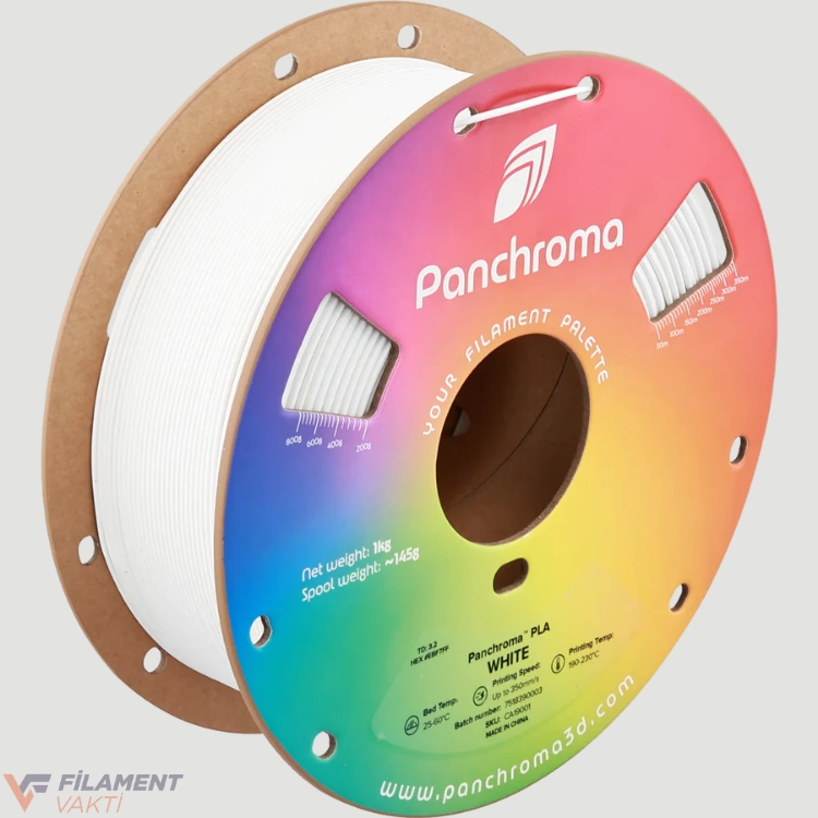Polymaker Panchroma PLA Filament - Beyaz