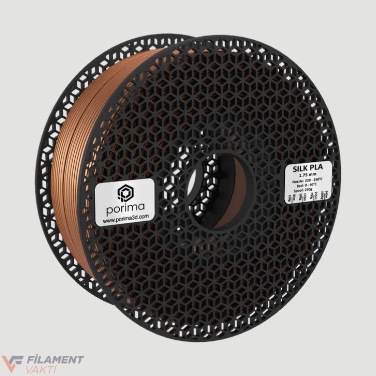 Porima Silk PLA Filament - Bakır