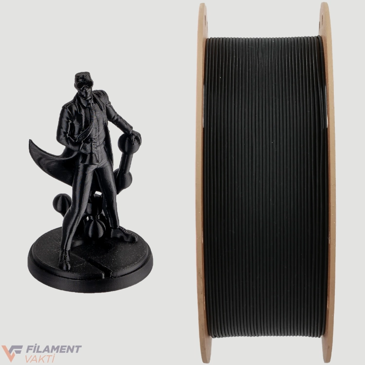 Polymaker Panchroma Mat PLA Filament - Kömür Siyah