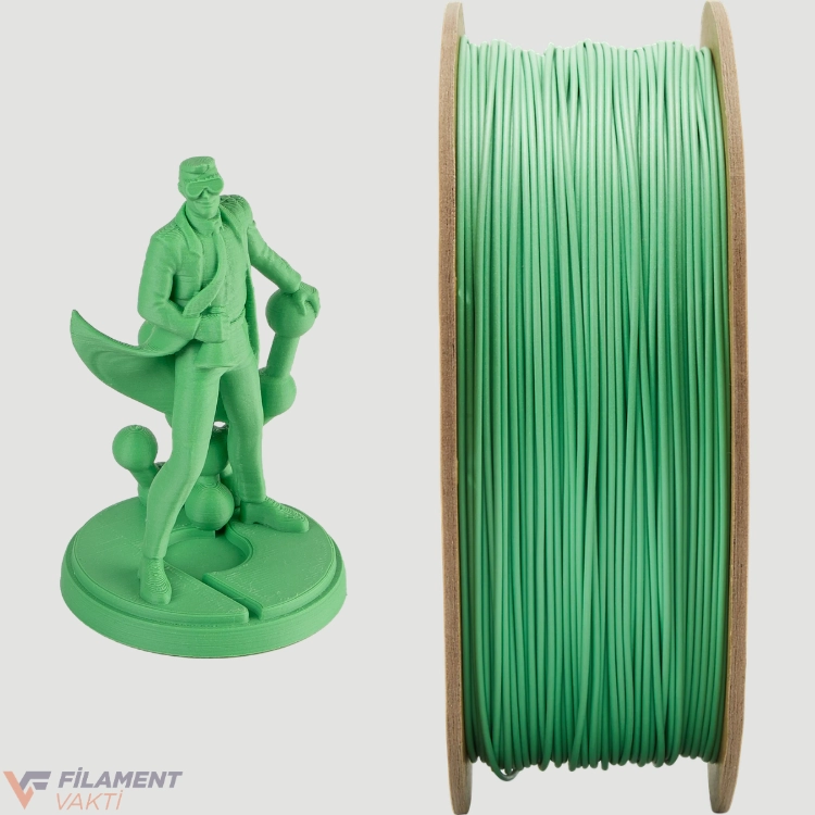Polymaker PolyTerra Mat PLA Filament - Orman Yeşil