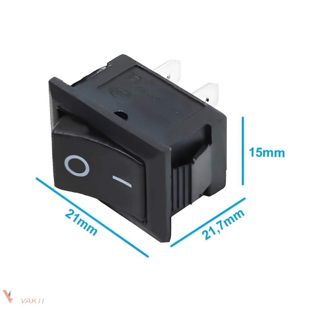 2 Pin Anahtar KCD1 | Mini Rocker Aç Kapa Anahtar