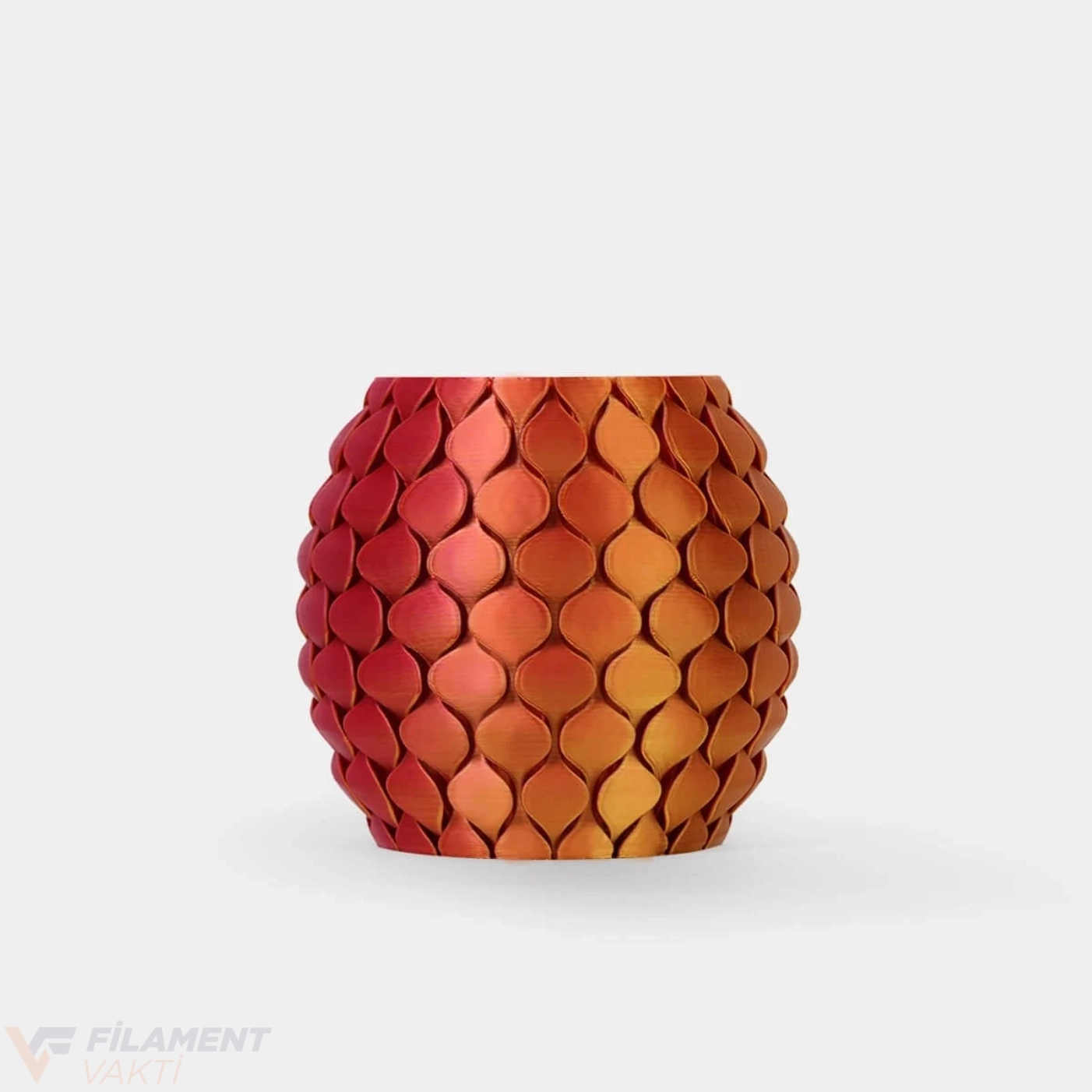 SUNLU Silk PLA+ Dual Çift Renk Filament Kırmızı - Altın