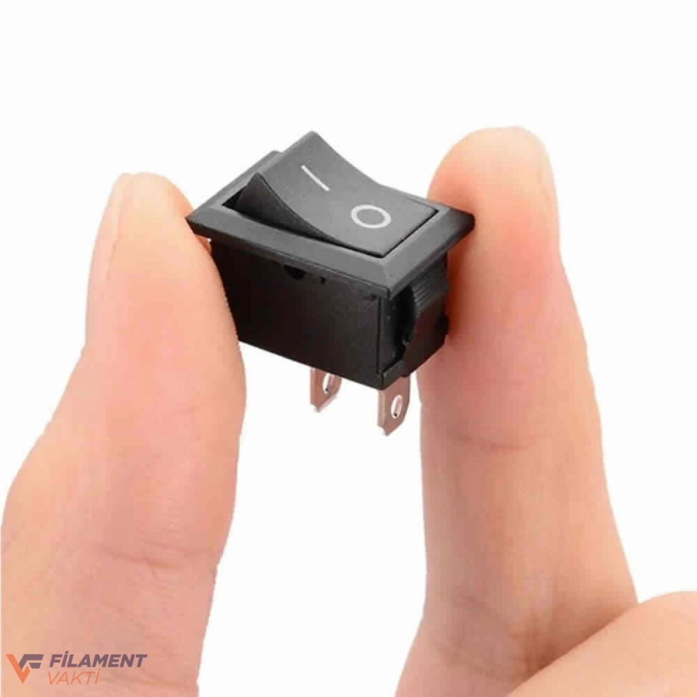 2 Pin Anahtar KCD1 | Mini Rocker Aç Kapa Anahtar