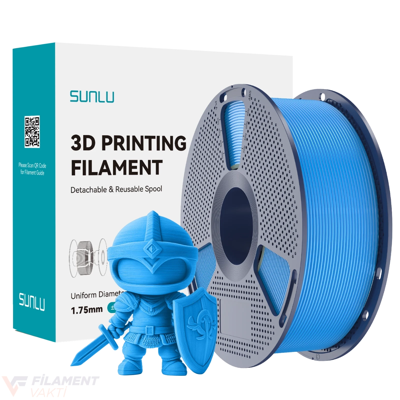 Sunlu PLA+ 2.0 Filament - Camgöbeği