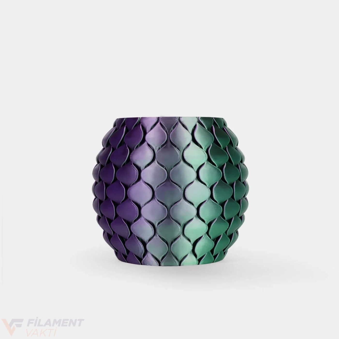 SUNLU Silk PLA+ Dual Çift Renk Filament Yeşil - Mor