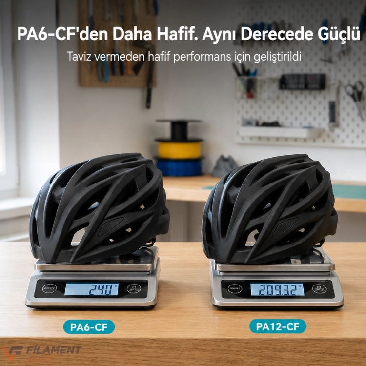Sunlu PA12-CF Filament Siyah
