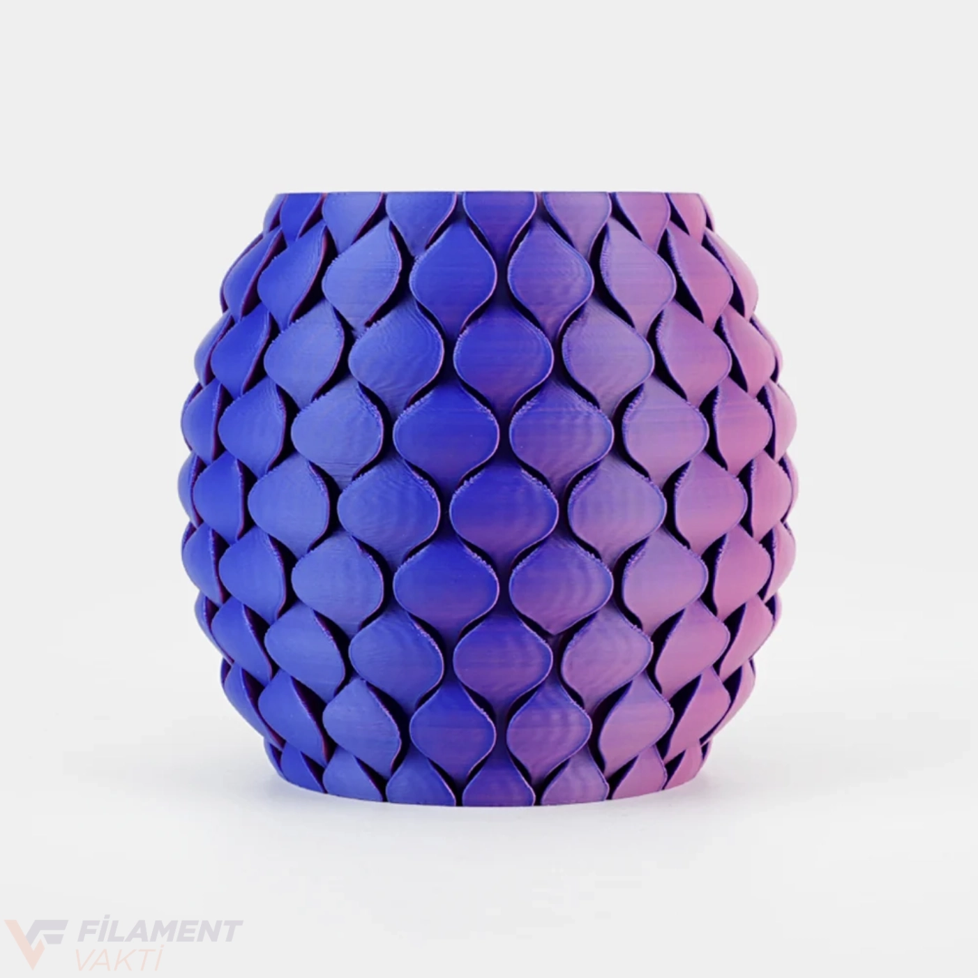SUNLU PLA Matte Dual Çift Renk Filament Kırmızı - Mavi