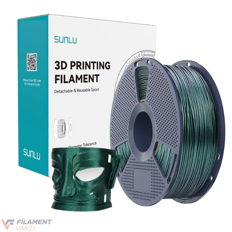 SUNLU PLA Galaxy Filament Yeşil