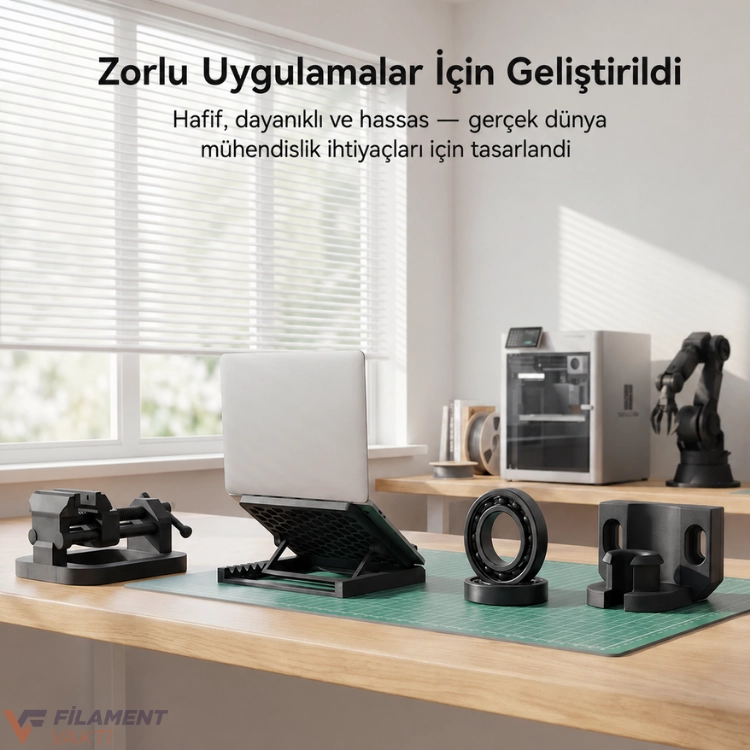Sunlu PA12-CF Filament Siyah
