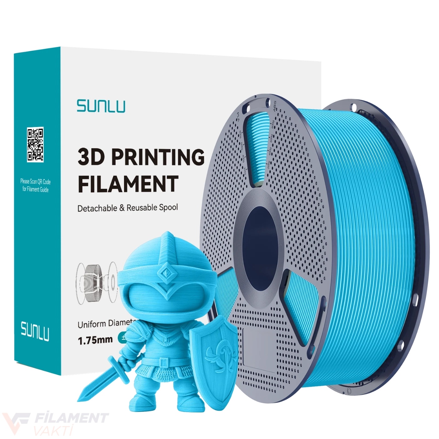 Sunlu PLA Filament - Gök Mavisi