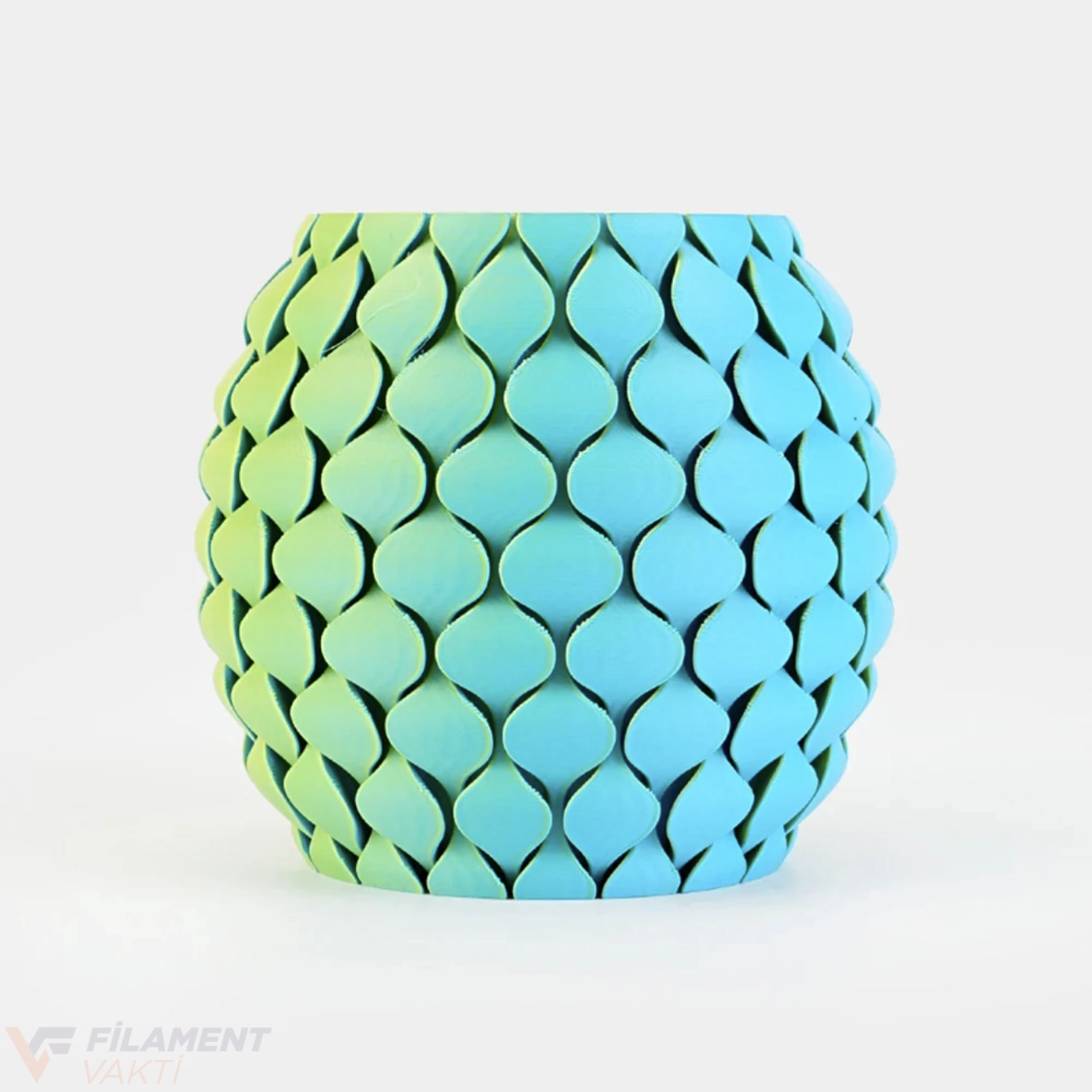 SUNLU PLA Matte Dual Çift Renk Filament Sarı - Camgöbeği