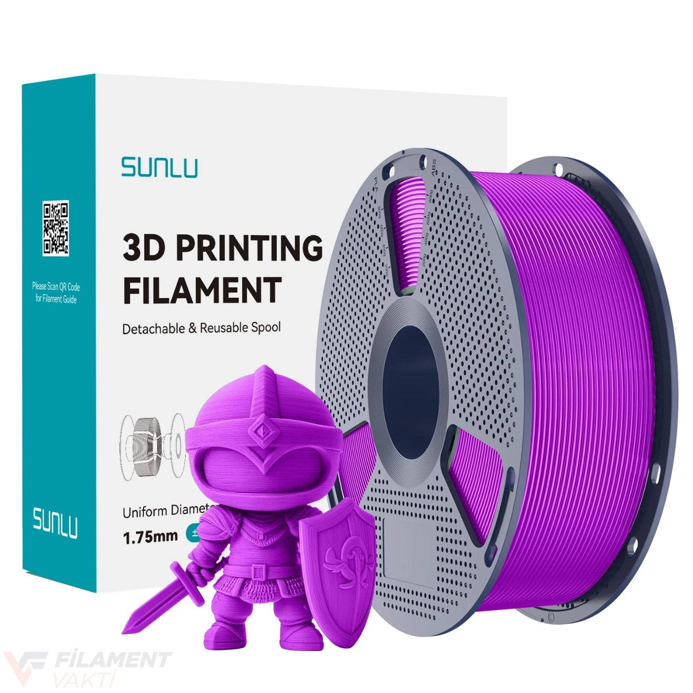 Sunlu PLA Filament - Fuşya
