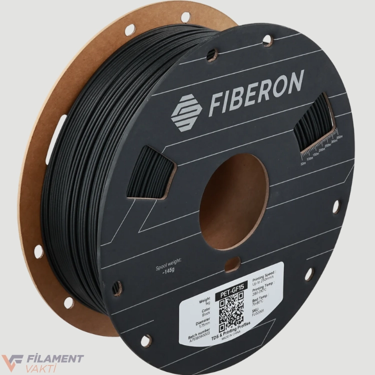 Fiberon PET-GF15 Filament | Cam Elyaf Takviyeli PET