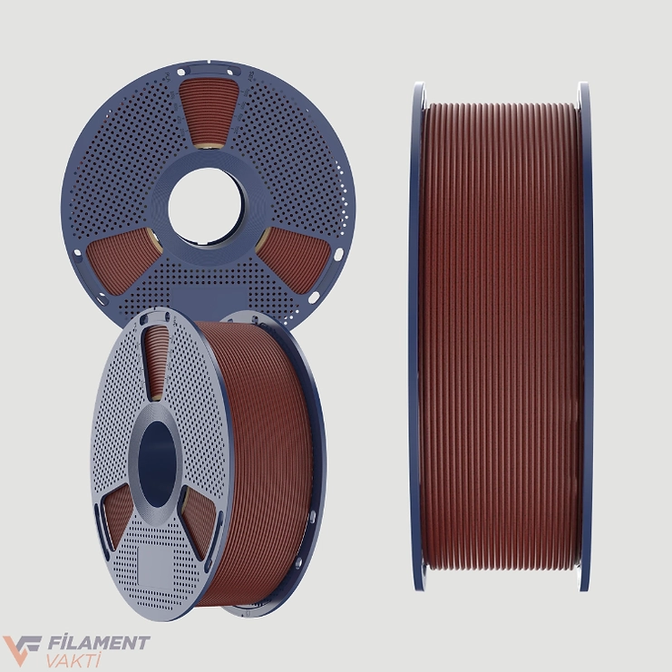 Sunlu Yüksek Hızlı PLA Marble Filament - Tuğla Kırmızısı