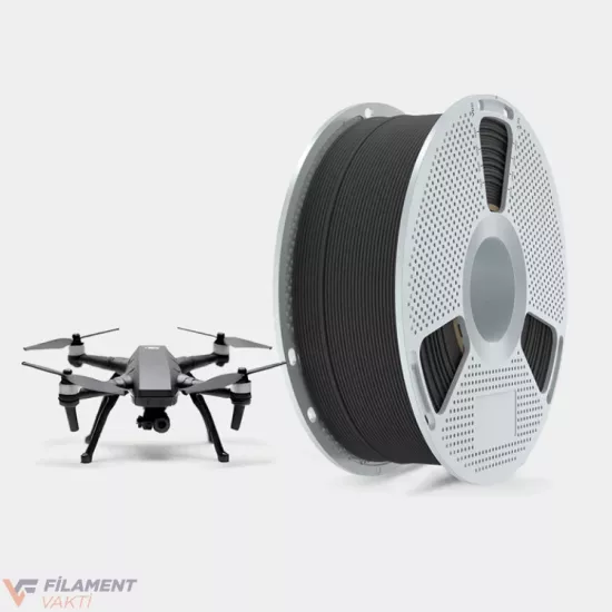 Sunlu PA12-CF Siyah | %20 Karbon Elyaf Takviyeli PA12 Filament Sunlu PA12-CF Siyah | %20 Karbon Elyaf Takviyeli PA12 Filament
