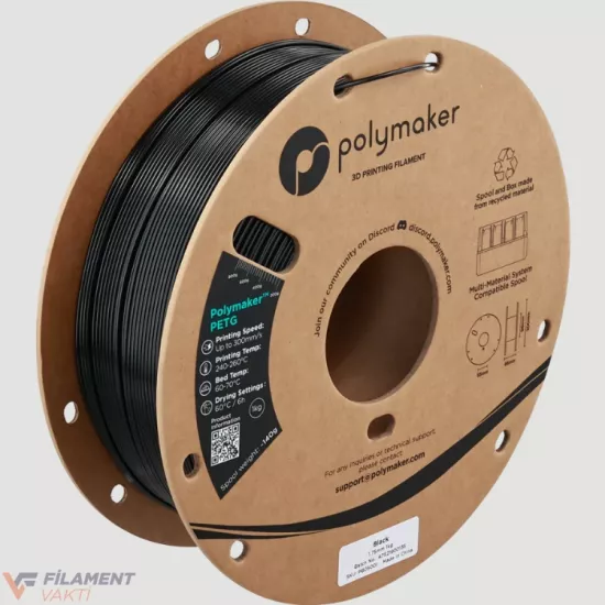 Polymaker PETG Filament - Siyah