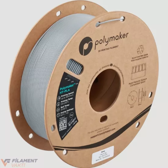 Polymaker HT-PLA Filament - Gri