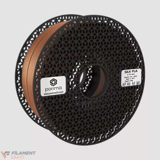 Porima Silk PLA Filament - Bakır