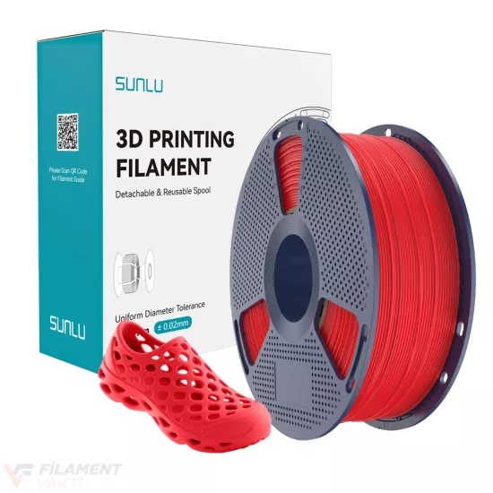 Sunlu TPU-95A Filament - Kırmızı