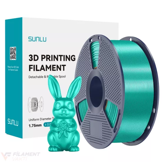 Sunlu Silk PLA+ Filament - Yeşil
