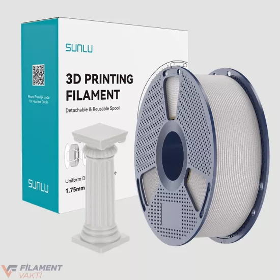Sunlu Yüksek Hızlı PLA Marble Filament - Gölge Fırstınası
