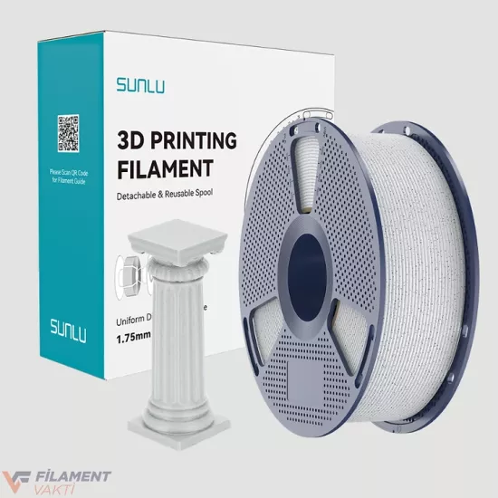 Sunlu Yüksek Hızlı PLA Marble Filament - Oreo