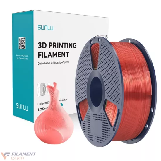 Sunlu PLA Şeffaf Filament Çilek Reçeli