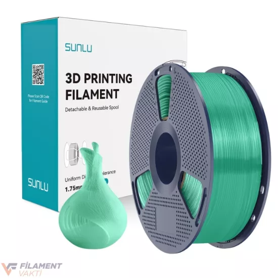 Sunlu PLA Şeffaf Filament Naneli Buz