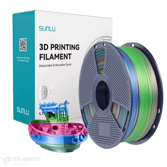 Sunlu Silk PLA+ Filament - Gökkuşağı 6