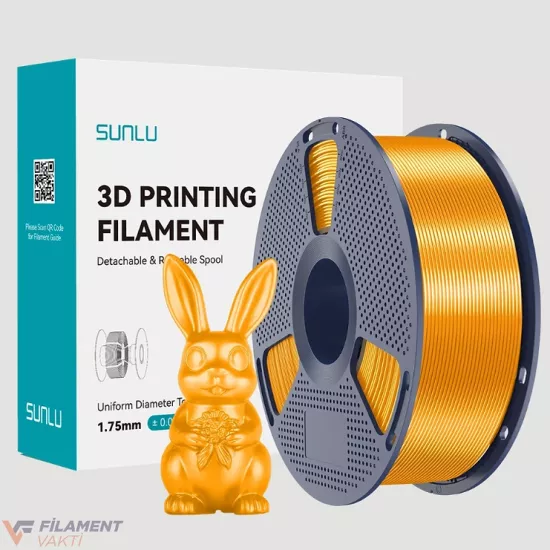 Sunlu Silk PLA+ Filament - Pirinç