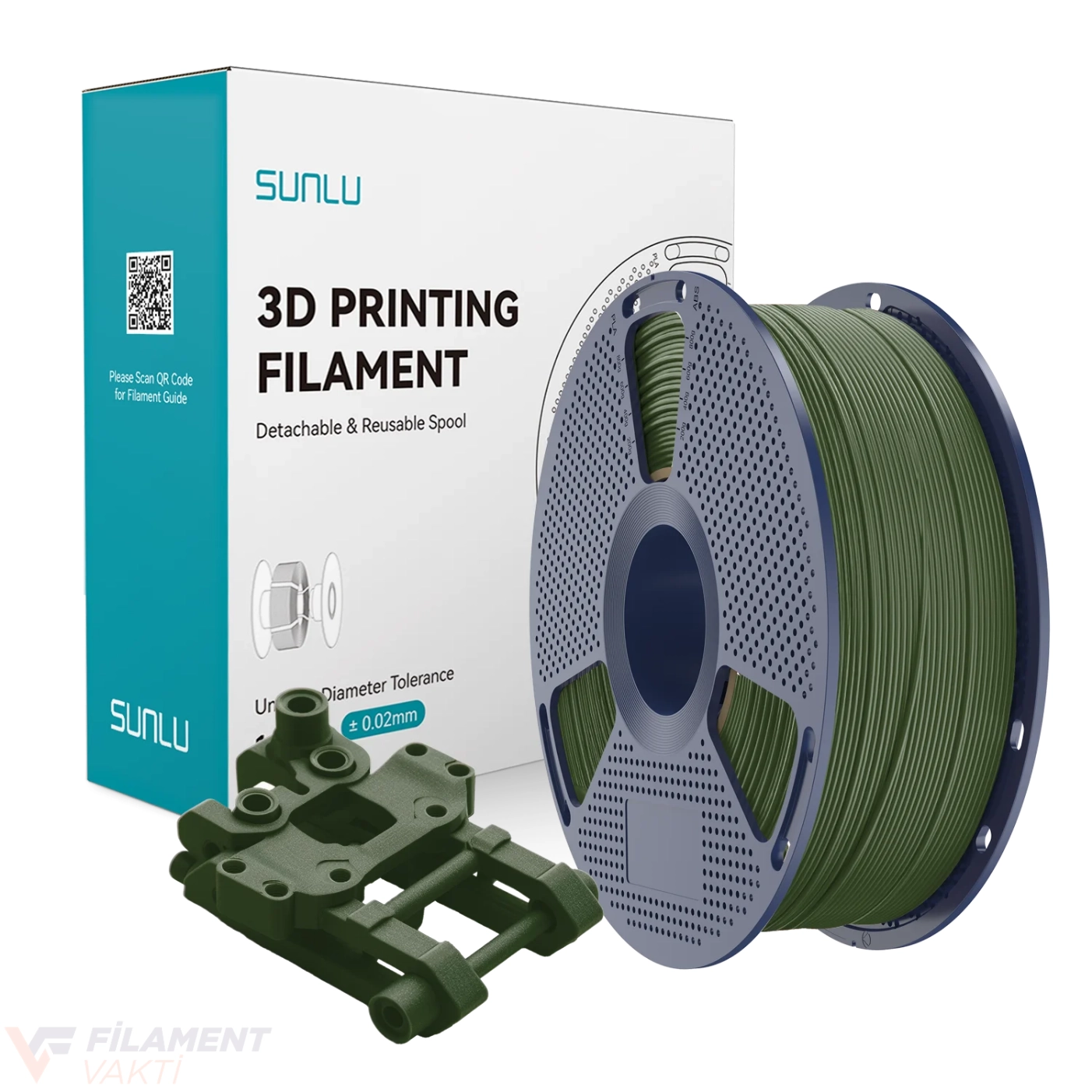 Sunlu ABS Filament - Zeytin Yeşili