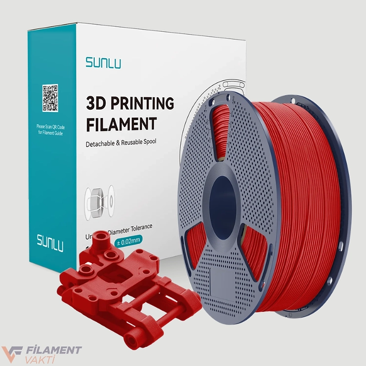 Sunlu ABS Filament - Kırmızı