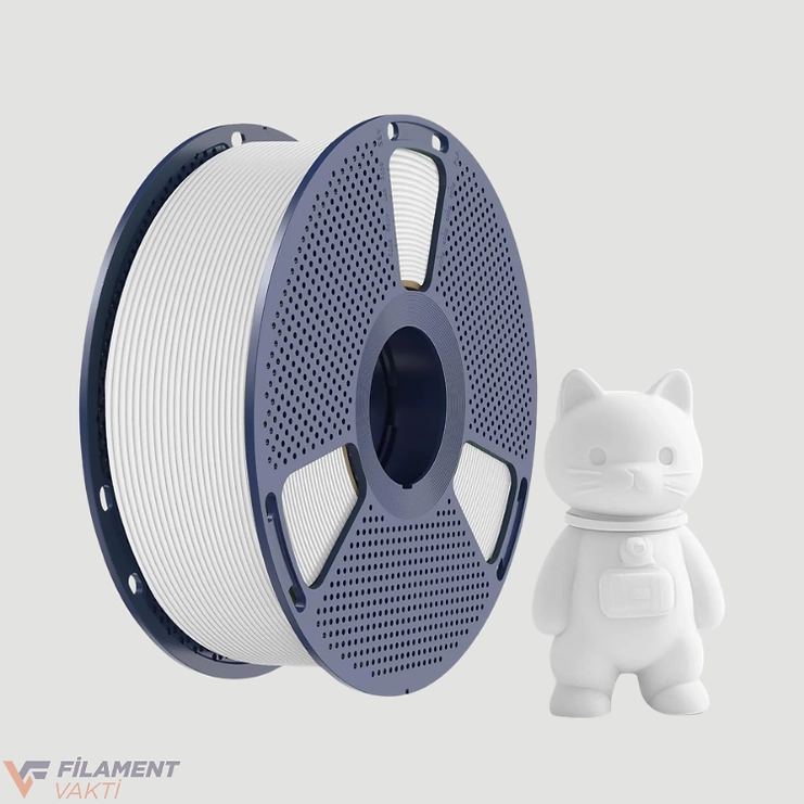 Sunlu PLA Mat Filament - Beyaz