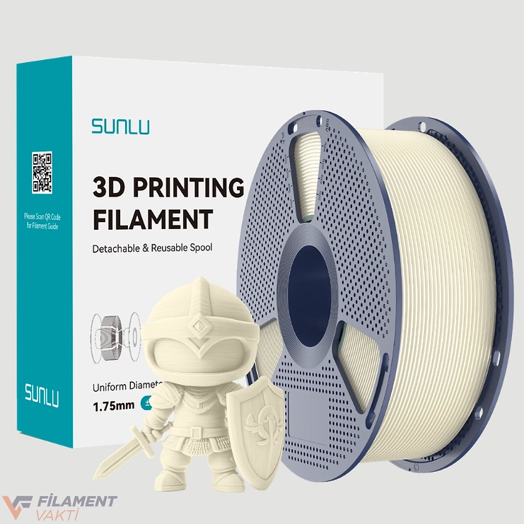 Sunlu / Jayo Matte PLA 1.75mm 1kg Beyaz