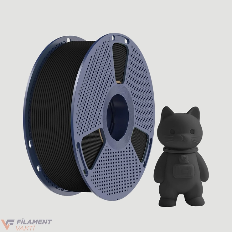 Sunlu PLA Mat Filament - Siyah