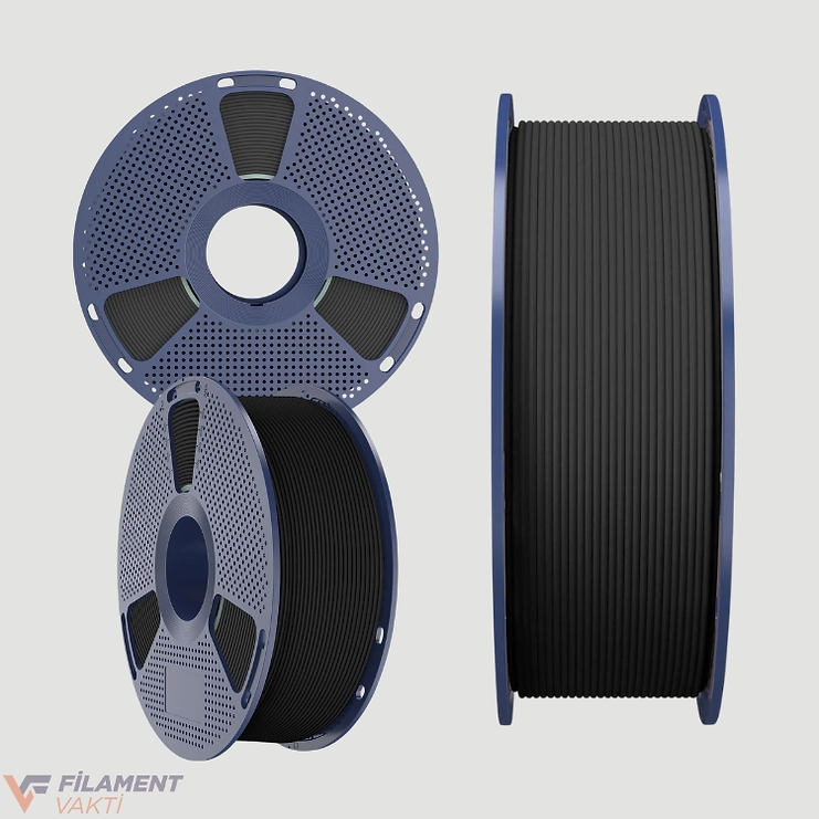 Sunlu PLA Mat Filament - Siyah