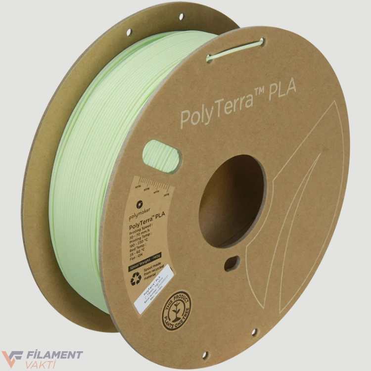 Polymaker PolyTerra Mat PLA Filament - Pastel Nane