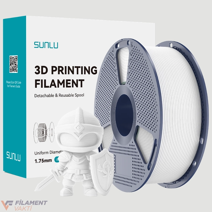 Sunlu PLA Filament - Beyaz