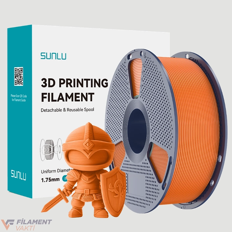 Sunlu / Jayo PLA 1.75mm 1kg Turuncu