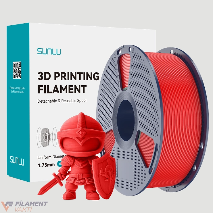 Sunlu PLA Filament - Kırmızı
