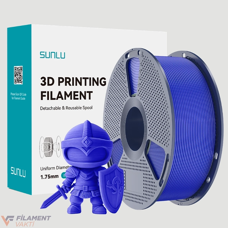 Sunlu / Jayo PLA 1.75mm 1kg Mavi