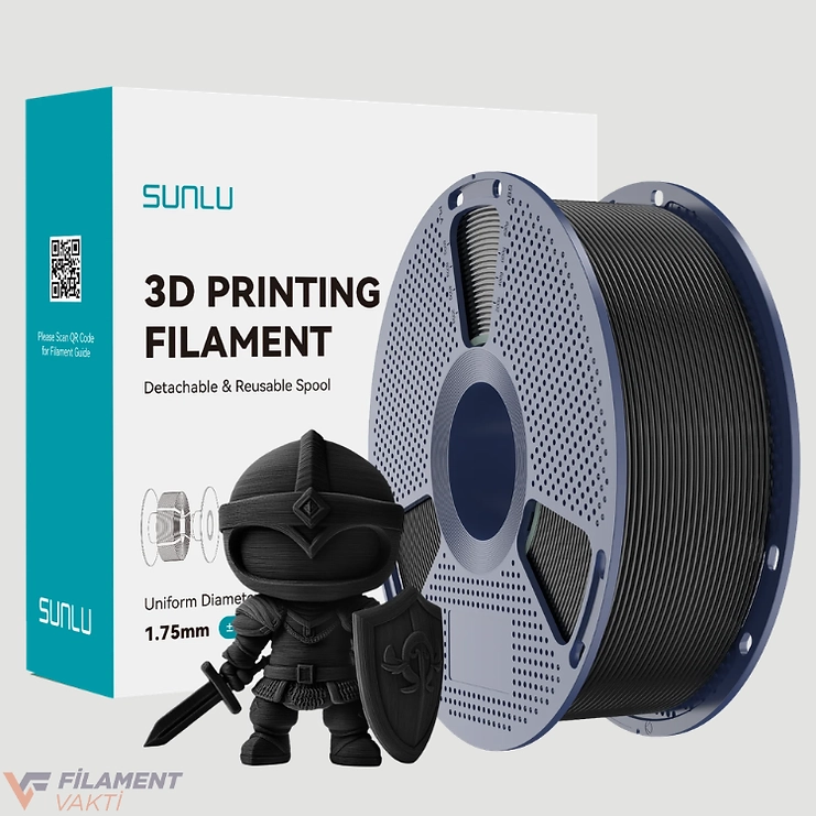 Sunlu PLA Filament - Siyah