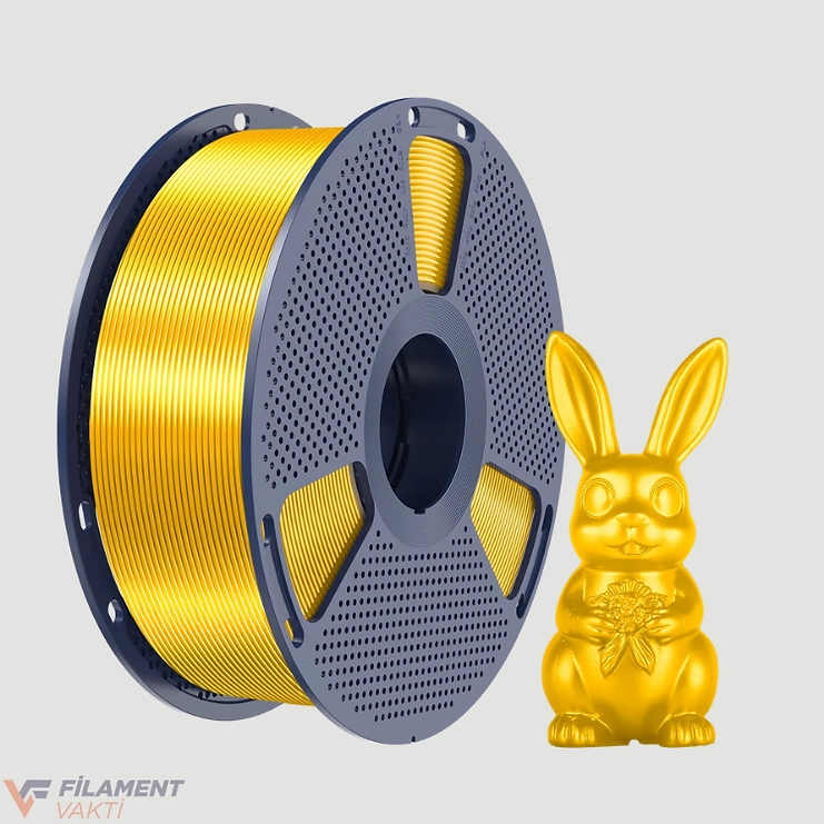 Sunlu Silk PLA+ Filament - Açık Altın