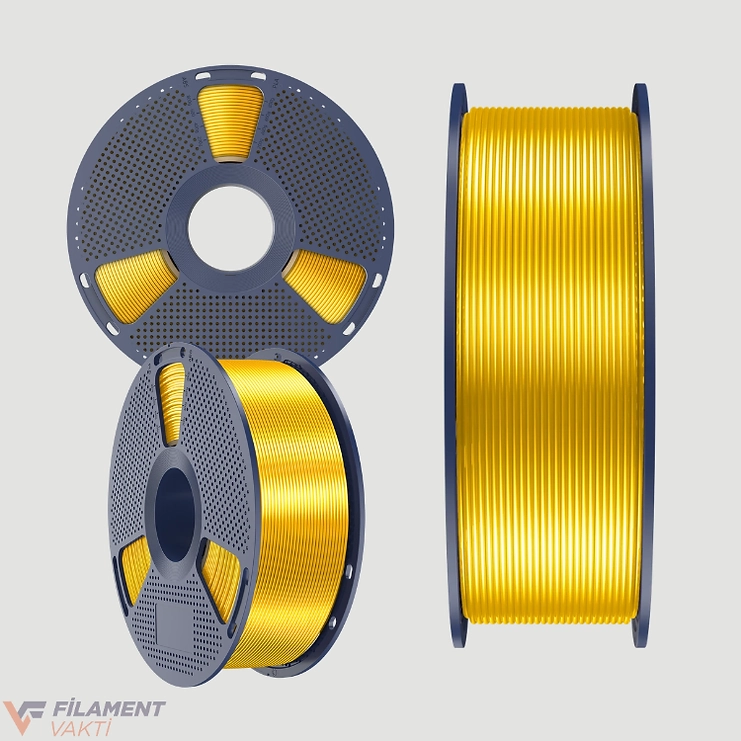 Sunlu Silk PLA+ Filament - Açık Altın